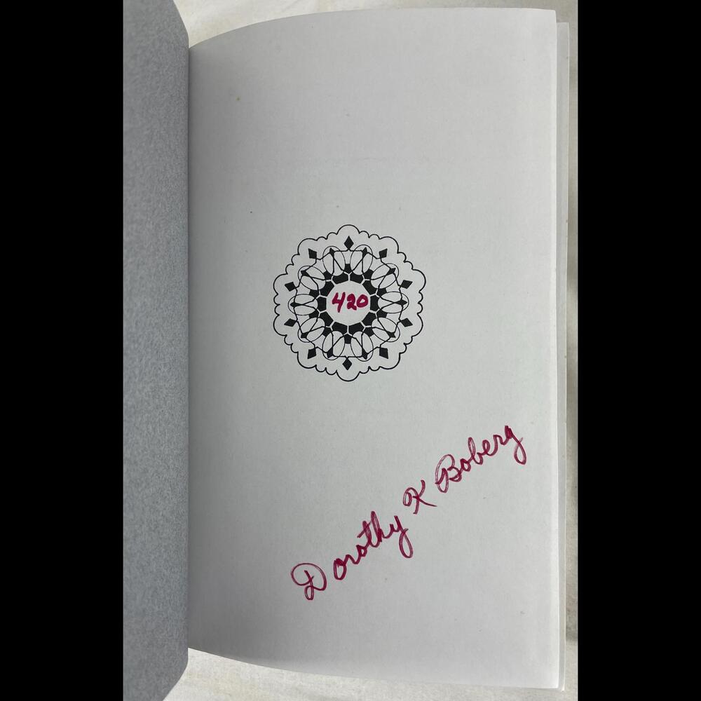AUTOGRAPHED BOOK: Evolution and Reason-Beyond Darwin by Dorothy Kurth Boberg